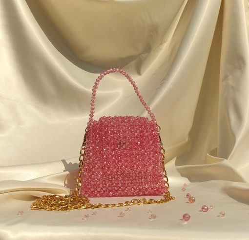 Argento Crystal small Pink