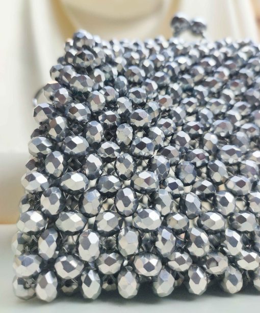 Hermosa Crystal Small Silver 2
