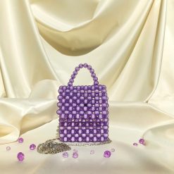 Lucite Acrylic Small Purple (2)