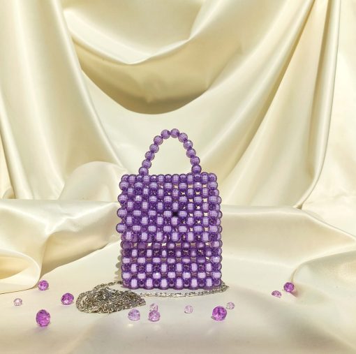 Lucite Acrylic Small Purple (2)