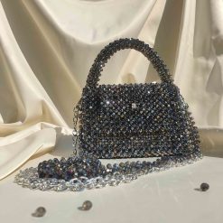 Macle crystal large grey