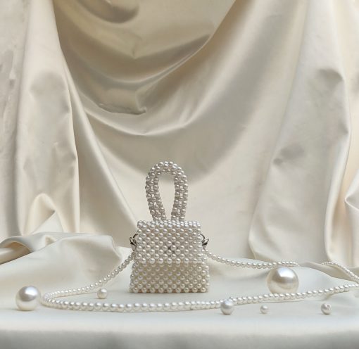 Sapphire pearl mini white