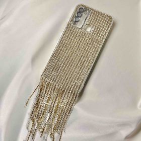 golden fringes mobile cover